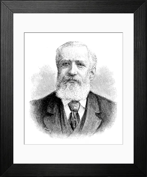 Framed Print : The late Lieutenant-Colonel Bignold, 1895. Creator: P Naumann Framed Print : The late Lieutenant-Colonel Bignold, 1895. Creator: P Naumann