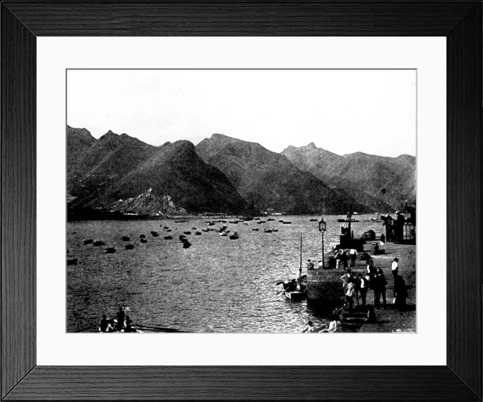 Framed Print : The Spanish-American Crisis: views of the Islands of Grand Canary and Teneriffe... 1898. Creator: Unknown Framed Print : The Spanish-American Crisis: views of the Islands of Grand Canary and Teneriffe... 1898. Creator: Unknown