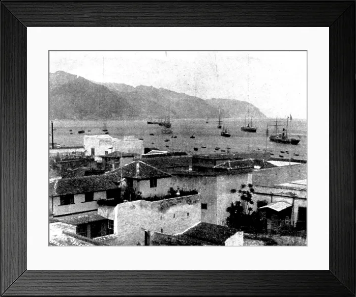 Framed Print : The Spanish-American Crisis: views of the Islands of Grand Canary and Teneriffe... 1898. Creator: Unknown