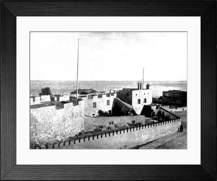 Framed Print : The Spanish-American Crisis: views of the Islands of Grand Canary and Teneriffe... 1898. Creator: Unknown Framed Print : The Spanish-American Crisis: views of the Islands of Grand Canary and Teneriffe... 1898. Creator: Unknown