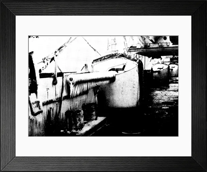 Framed Print : The Chinese Question: upper deck gun of H.M.S. 'Aeolus'...off Wei-Hai-Wei...winter of 1895, (1898). Creator: James Fuller Framed Print : The Chinese Question: upper deck gun of H.M.S. 'Aeolus'...off Wei-Hai-Wei...winter of 1895, (1898). Creator: James Fuller