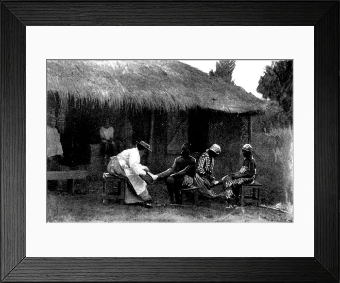 Framed Print : The French Aggressions in West Africa: scenes in the Royal Niger Company's Territory, 1898 Framed Print : The French Aggressions in West Africa: scenes in the Royal Niger Company's Territory, 1898