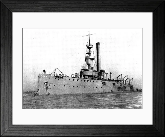 Framed Print : The United States gun-boat 'Wilmington', 1898. Creator: Unknown Framed Print : The United States gun-boat 'Wilmington', 1898. Creator: Unknown