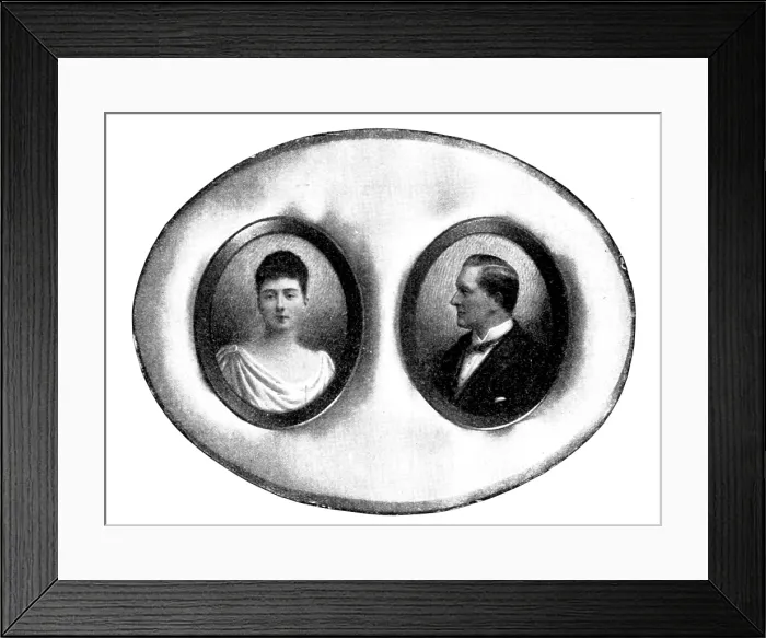 Framed Print : Mr. T. B. H. Cochrane, the New Deputy-Governor of the Isle of Wight; and Lady Adela Cochrane, 1898. Creator: Unknown Framed Print : Mr. T. B. H. Cochrane, the New Deputy-Governor of the Isle of Wight; and Lady Adela Cochrane, 1898. Creator: Unknown