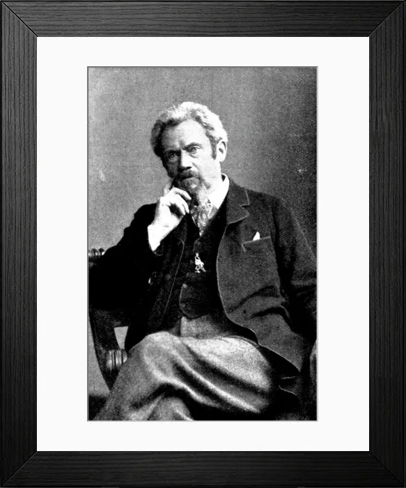 Framed Print : The late Mr. H. Stacy Marks, R.A. 1898. Creator: Elliott & Fry Framed Print : The late Mr. H. Stacy Marks, R.A. 1898. Creator: Elliott & Fry