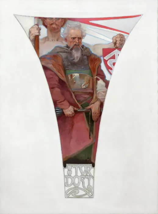 Framed Print : 0, 1911. Artist: Mucha, Alfons Marie (1860-1939) Framed Print : 0, 1911. Artist: Mucha, Alfons Marie (1860-1939)