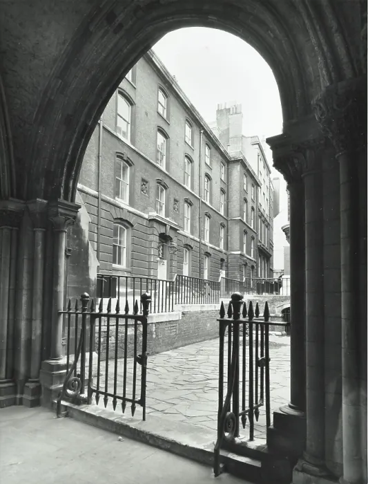 Framed Print : 1-3 Doctor Johnson's Buildings, Inner Temple Lane, London. Creator: Unknown. 1-3 Doctor Johnson's Buildings, Inner Temple Lane, London. Creator: Unknown Framed Print : 1-3 Doctor Johnson's Buildings, Inner Temple Lane, London. Creator: Unknown. 1-3 Doctor Johnson's Buildings, Inner Temple Lane, London. Creator: Unknown