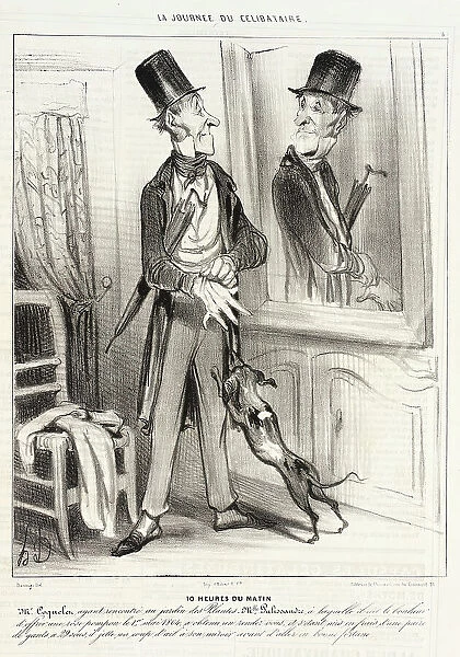 10 heures du matin, 1839. Creator: Honore Daumier