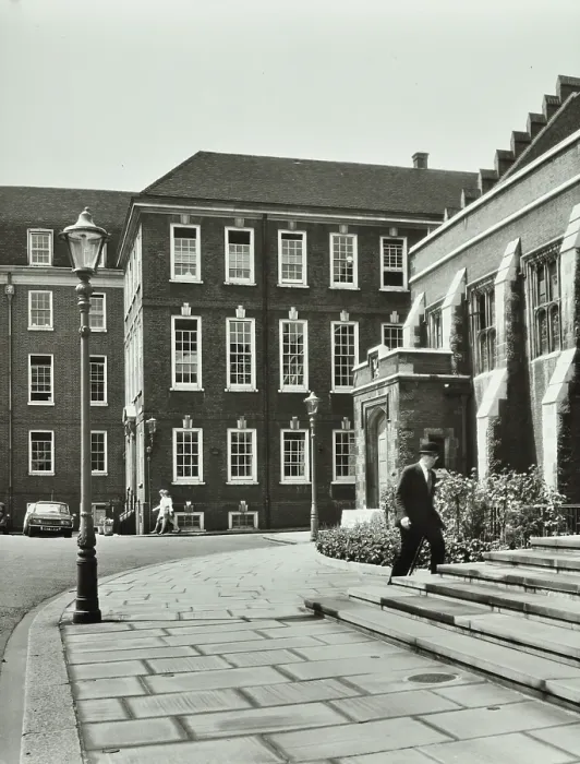 Framed Print : 10 South Square, Grays Inn, London, 1969. Creator: Unknown Framed Print : 10 South Square, Grays Inn, London, 1969. Creator: Unknown