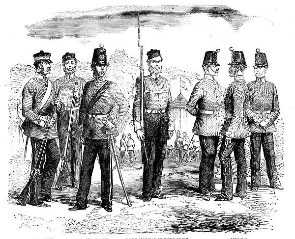 The 100th (Prince of Wales Royal Canadian) Regiment of the Line, 1858. Creator: Unknown