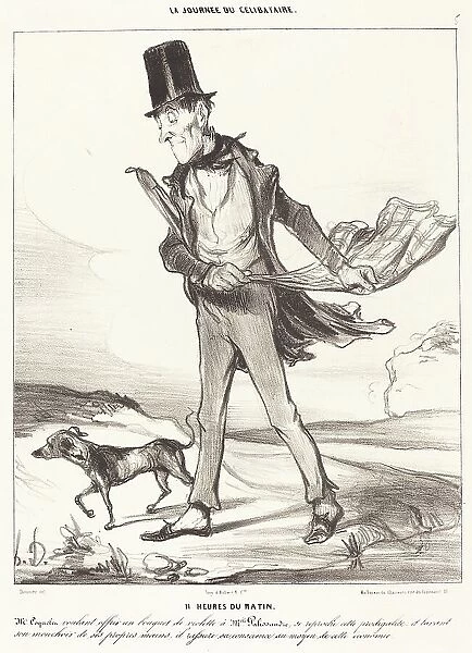 11 heures du matin, 1839. Creator: Honore Daumier