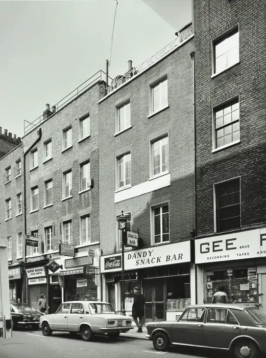 Framed Print : 12-105 Little Newport Street, Westminster LB, London: front elevations, 1975. Creator: Unknown Framed Print : 12-105 Little Newport Street, Westminster LB, London: front elevations, 1975. Creator: Unknown