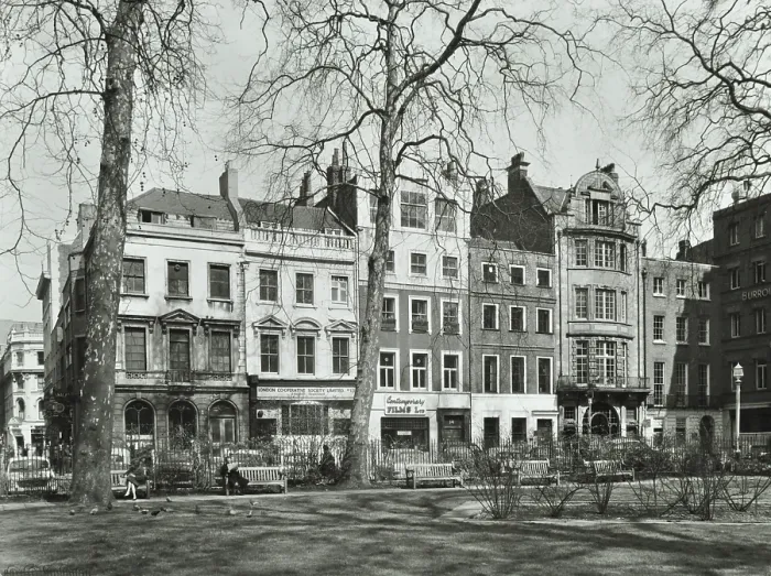 Framed Print : 12-18 Soho Square, Westminster LB, London: front elevations, 1964. Creator: Unknown Framed Print : 12-18 Soho Square, Westminster LB, London: front elevations, 1964. Creator: Unknown