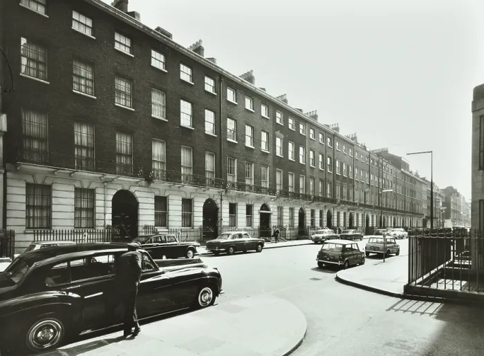 Framed Print : 126-150 Harley Street, Westminster LB, London: front elevations, 1967. Creator: Unknown Framed Print : 126-150 Harley Street, Westminster LB, London: front elevations, 1967. Creator: Unknown