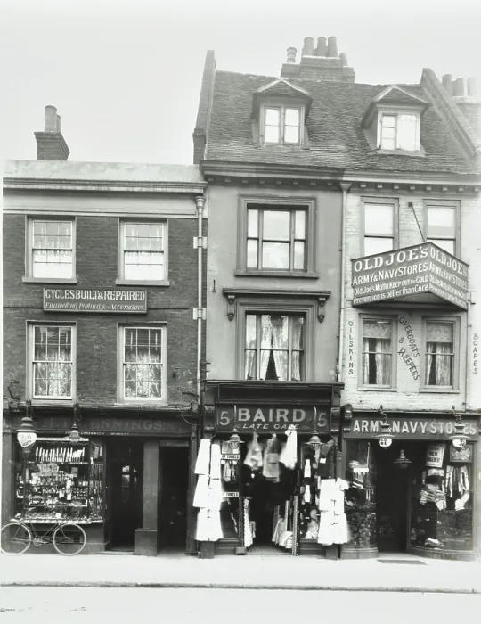 Framed Print : 13-15 Church Street, Greenwich, London: front elevations, 1911. Creator: Unknown Framed Print : 13-15 Church Street, Greenwich, London: front elevations, 1911. Creator: Unknown