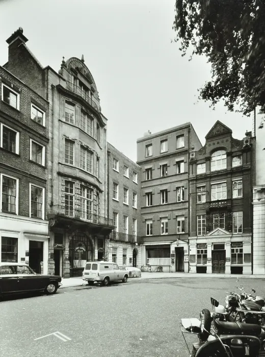 Framed Print : 13-19 Soho Square, Westminster LB, London: front elevations, 1968. Creator: Unknown Framed Print : 13-19 Soho Square, Westminster LB, London: front elevations, 1968. Creator: Unknown