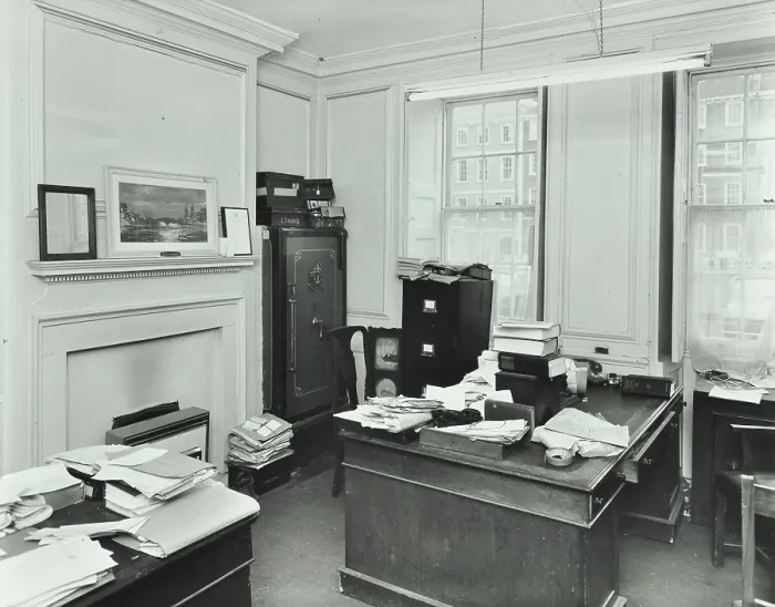 Framed Print : 13 Grays Inn Square, Grays Inn, London, 1973. Creator: Unknown Framed Print : 13 Grays Inn Square, Grays Inn, London, 1973. Creator: Unknown