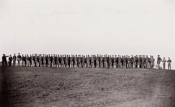 Framed Print : 139th Pennsylvania Infantry, 1861-65. Creator: Unknown Framed Print : 139th Pennsylvania Infantry, 1861-65. Creator: Unknown