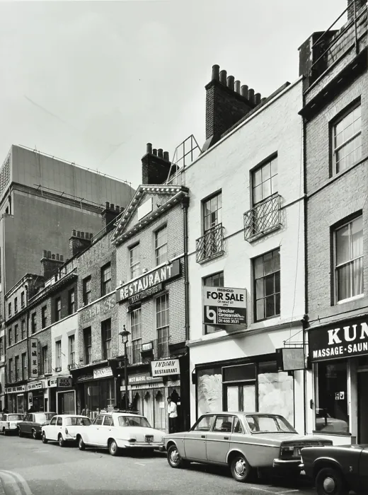Framed Print : 14-19 Lisle Street, Westminster LB, London: front elevations, 1975. Creator: Unknown Framed Print : 14-19 Lisle Street, Westminster LB, London: front elevations, 1975. Creator: Unknown