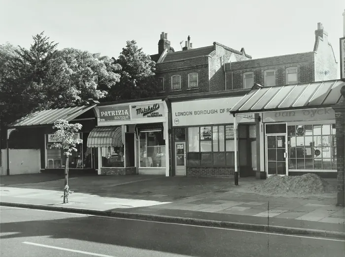 Framed Print : 141-145 High Street, Wanstead, Redbridge, London: front elevations, 1976. Creator: Unknown Framed Print : 141-145 High Street, Wanstead, Redbridge, London: front elevations, 1976. Creator: Unknown