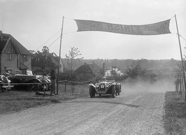 1496 cc Invicta, Bugatti Owners Club Hill Climb, Chalfont St Peter, Buckinghamshire, 1935