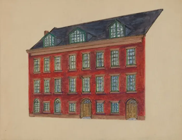 Framed Print : 168 John Street, c. 1936. Creator: Unknown Framed Print : 168 John Street, c. 1936. Creator: Unknown