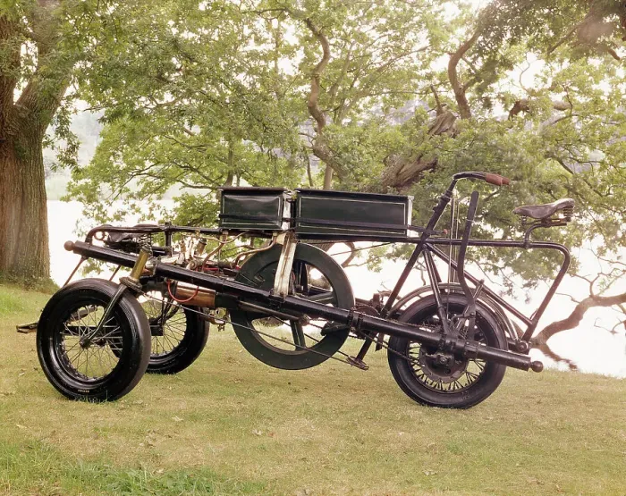 Framed Print : An 1896 Pennington motor-tricycle Framed Print : An 1896 Pennington motor-tricycle