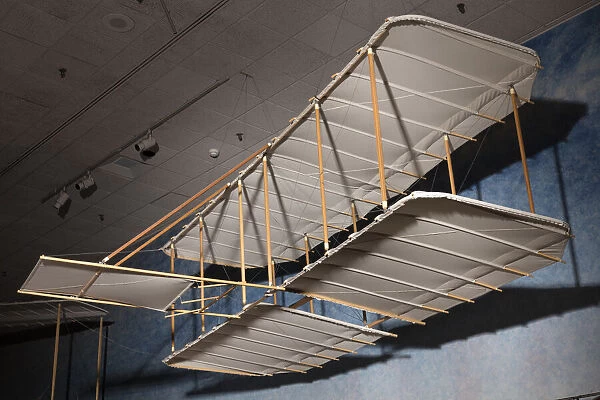 1900 Wright Glider (reproduction), 2003. Creator: Ken Hyde