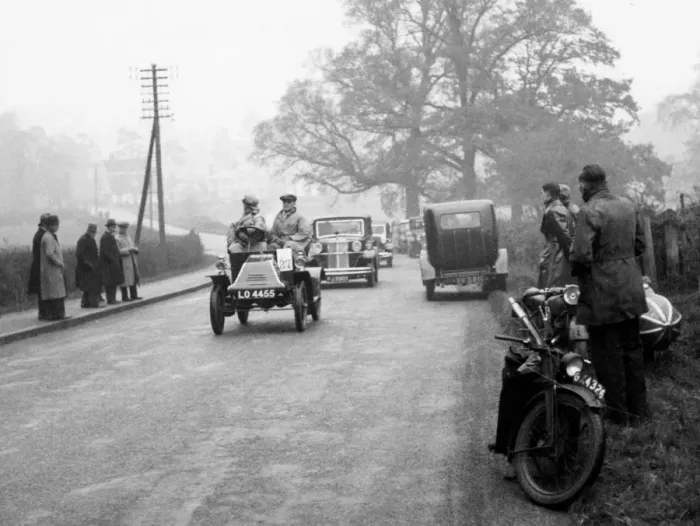 Framed Print : 1901 M. M. C. on 1934 London to Brighton run. Creator: Unknown Framed Print : 1901 M. M. C. on 1934 London to Brighton run. Creator: Unknown