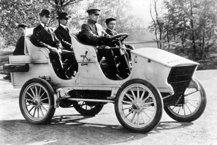 Framed Print : 1902 White Steam Car. Creator: Unknown Framed Print : 1902 White Steam Car. Creator: Unknown