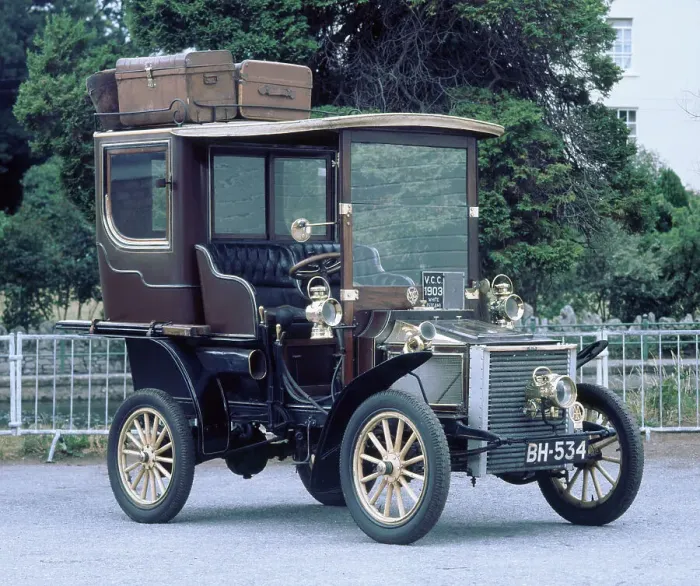 Framed Print : 1903 White 10hp steamer limousine Framed Print : 1903 White 10hp steamer limousine