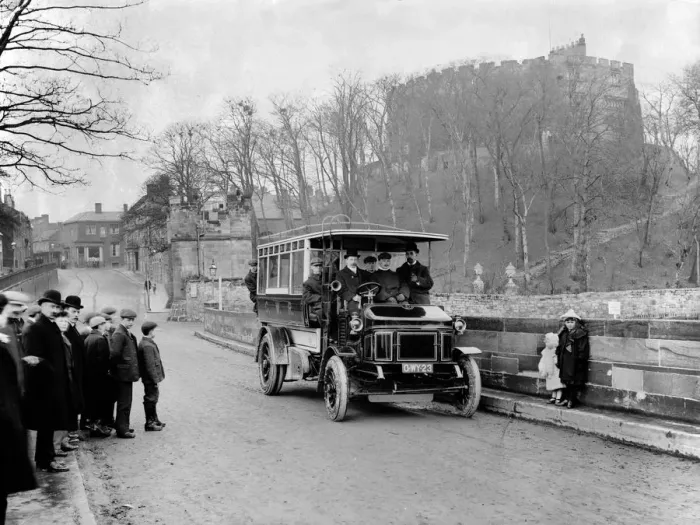Framed Print : 1905 Wolseley 20hp 2 ton bus. Creator: Unknown Framed Print : 1905 Wolseley 20hp 2 ton bus. Creator: Unknown