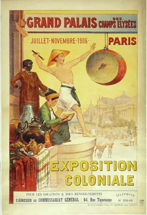 Framed Print : The 1906 Paris Colonial Exhibition (Exposition coloniale internationale), 1906. Creator: Anonymous Framed Print : The 1906 Paris Colonial Exhibition (Exposition coloniale internationale), 1906. Creator: Anonymous