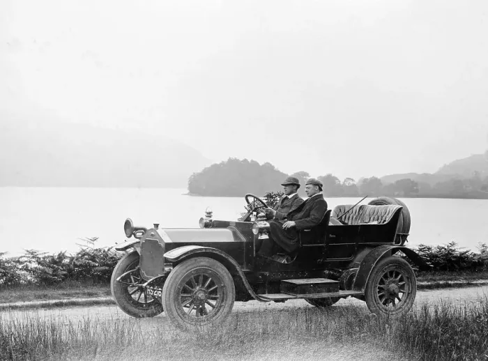 Framed Print : 1908 Albion 24-30 hp taking part in Scottish Reliability Trials, 1908 Framed Print : 1908 Albion 24-30 hp taking part in Scottish Reliability Trials, 1908