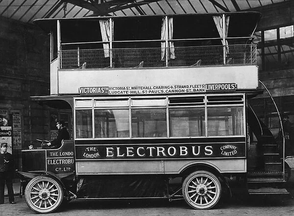 1909 Electrobus. Creator: Unknown