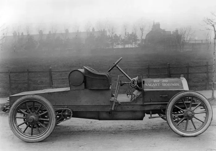 Framed Print : 1909 Nagant - Hobson 20-30hp. Creator: Unknown Framed Print : 1909 Nagant - Hobson 20-30hp. Creator: Unknown