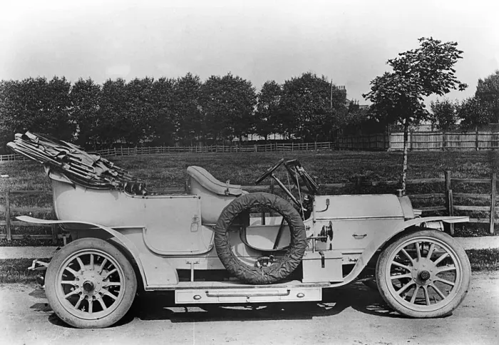 Framed Print : 1909 Nagant - Hobson. Creator: Unknown Framed Print : 1909 Nagant - Hobson. Creator: Unknown