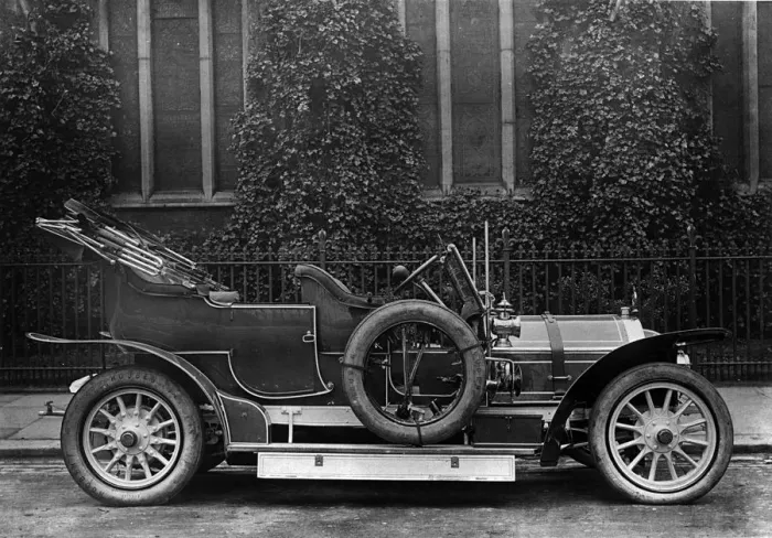 Framed Print : 1909 Nagant - Hobson. Creator: Unknown