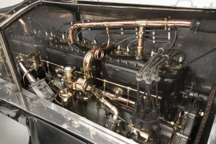 Framed Print : 1909 Rolls - Royce Silver Ghost Roi Des Belges. Creator: Unknown