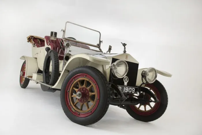 Framed Print : 1909 Rolls - Royce Silver Ghost Roi Des Belges. Creator: Unknown Framed Print : 1909 Rolls - Royce Silver Ghost Roi Des Belges. Creator: Unknown