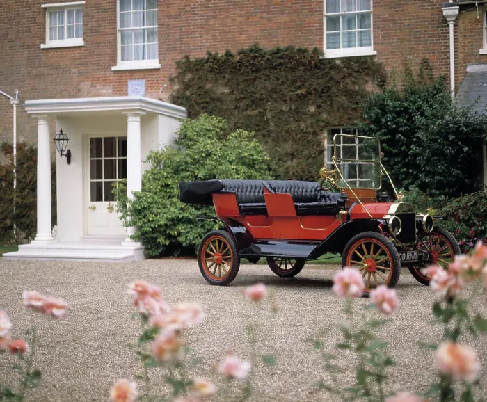 Framed Print : 1911 Ford model T