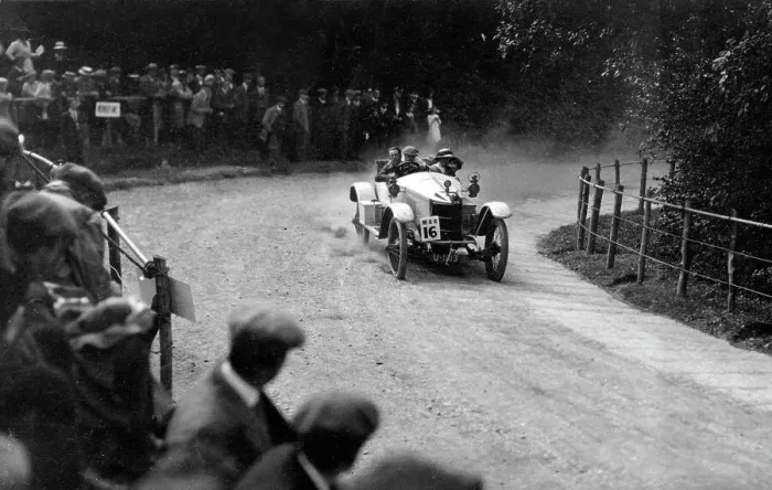 Framed Print : 1912 Vauxhall Prince Henry at Shelsley Walsh Framed Print : 1912 Vauxhall Prince Henry at Shelsley Walsh