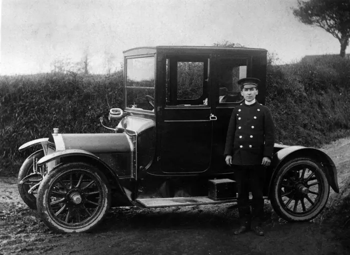 Framed Print : 1912 Wolseley Coupe. Creator: Unknown Framed Print : 1912 Wolseley Coupe. Creator: Unknown