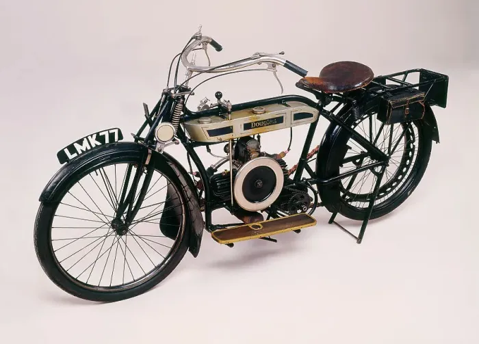 Framed Print : 1913 Douglas motorcycle Framed Print : 1913 Douglas motorcycle