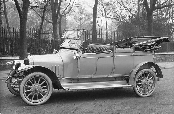 1914 Excelsior 16hp tourer. Creator: Unknown