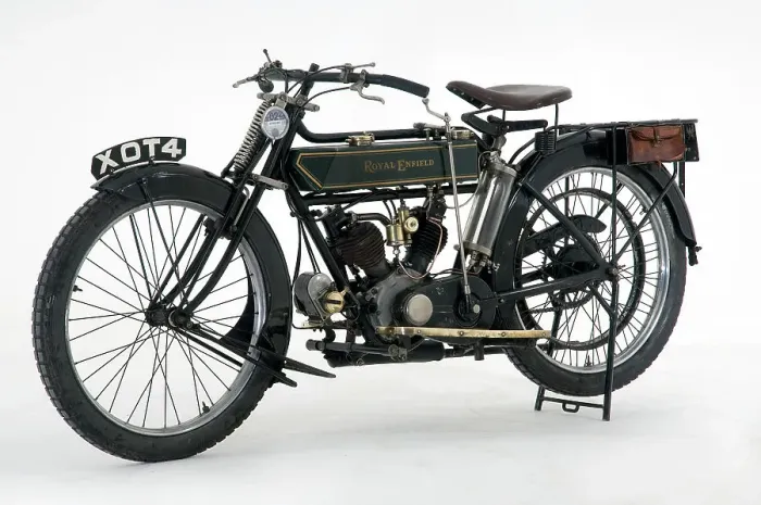 Framed Print : 1914 Royal Enfield 3hp motorcycle Framed Print : 1914 Royal Enfield 3hp motorcycle