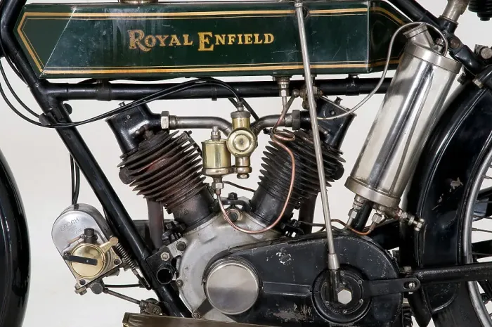 Framed Print : 1914 Royal Enfield 3hp motorcycle Framed Print : 1914 Royal Enfield 3hp motorcycle
