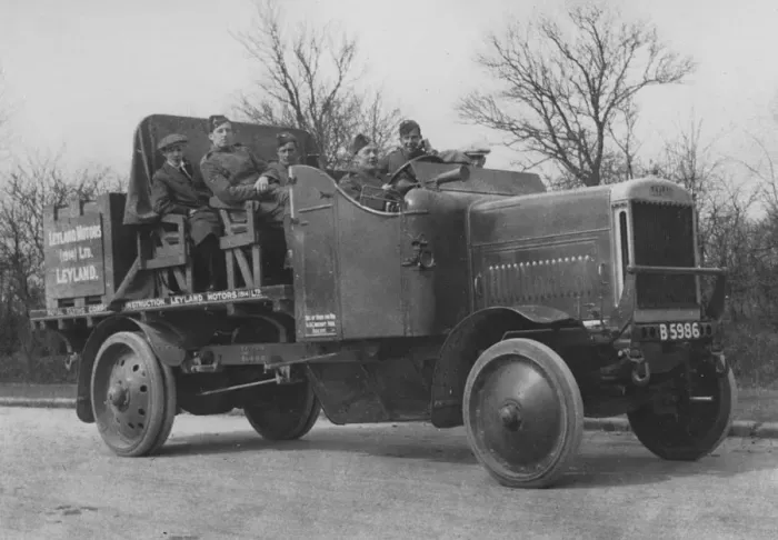 Framed Print : 1917 Leyland RAF type 3 ton. Creator: Unknown Framed Print : 1917 Leyland RAF type 3 ton. Creator: Unknown