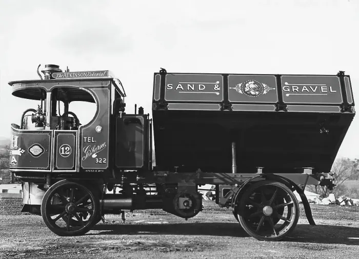 Framed Print : 1920's Atkinson Steam Wagon Framed Print : 1920's Atkinson Steam Wagon