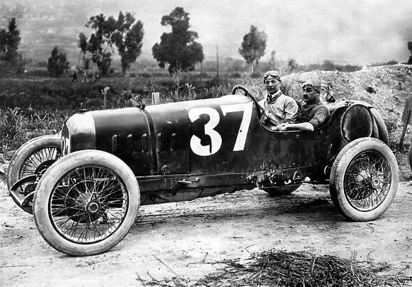1921 Ballot 3 litre racing car. Creator: Unknown